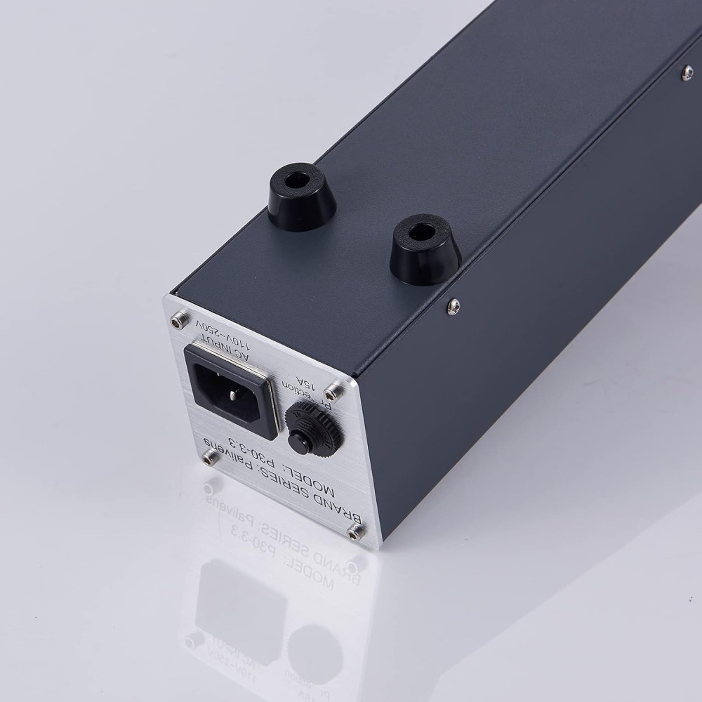 Сетевой фильтр питания Hi-Fi pailvens на 4 розетки с LCD-дисплеем