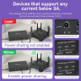 Аккумуляторный Mini UPS/Power Bank 25600 мАh для роутера модема и электроники 5V/9V/12V до 6A