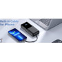 Power Bank CFIAI повербанк 15000 mAh со встроенными кабелями