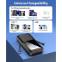 Power Bank CFIAI повербанк 15000 mAh со встроенными кабелями