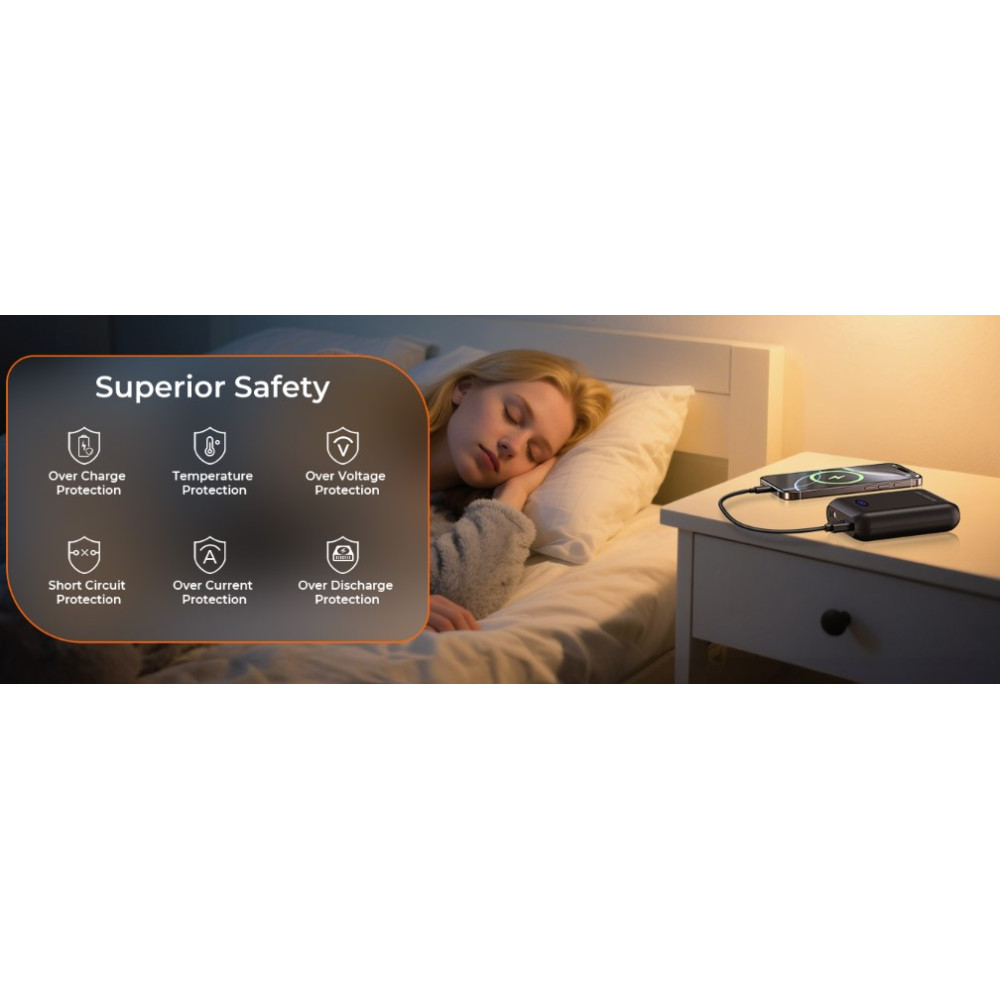 Power Bank Повербанк для греющей одежды Hecusma 16000mAh 7 4V с LED дисплеем