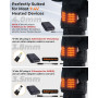 Power Bank Повербанк для греющей одежды Hecusma 16000mAh 7 4V с LED дисплеем