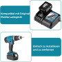 Б/У Аккумулятор для инструмента Makita 18V 5,5Ah Aosroso комплект 2 шт Li-ion