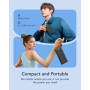 Power Bank Павербанк VRURC 10000mAh с кабелями 5-выходов, 2-входы