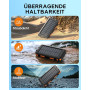 Power Bank Повербанк на солнечной батарее Vikeri 26800mAh с фонариком
