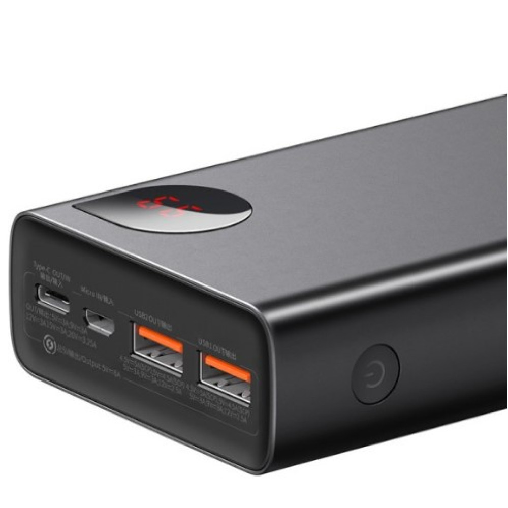 Power Bank Павербанк Baseus Adaman Metal 65W 20000mAh PPADM65-S