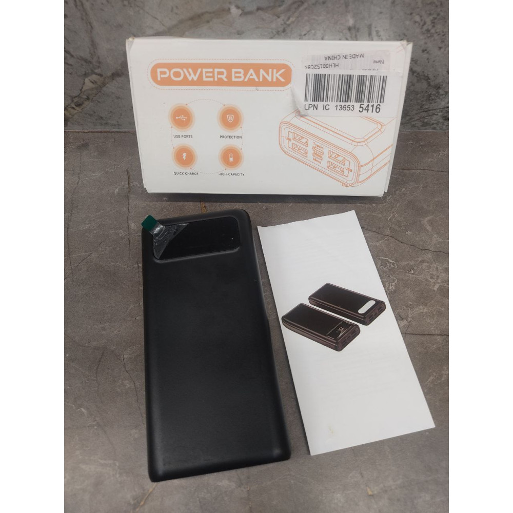 Power Bank Павербанк RH504 56800mAh с фонариком и поддержкой PD/QC 3 0
