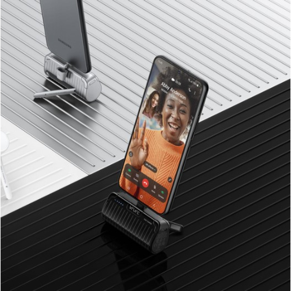 Power Bank Повербанк VRURC 5000 мАh USB-C и быстрая зарядка PD 20W