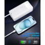 Power Bank Павербанк Powelephant 50000mAh с кабелями 22 5W быстрая зарядка