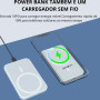 Power Bank Повербанк 5000 mAh с беспроводной зарядкой для iPhone