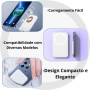 Power Bank Повербанк 5000 mAh с беспроводной зарядкой для iPhone