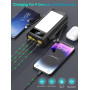 Power Bank Павербанк Tolibabay 56800 мАч 65 Вт, 9 портов зарядки