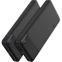 2 шт Power Bank Повербанк AsperX 10000 мАч с выходом USB C быстрая зарядка