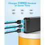 2 шт Power Bank Повербанк AsperX 10000 мАч с выходом USB C быстрая зарядка