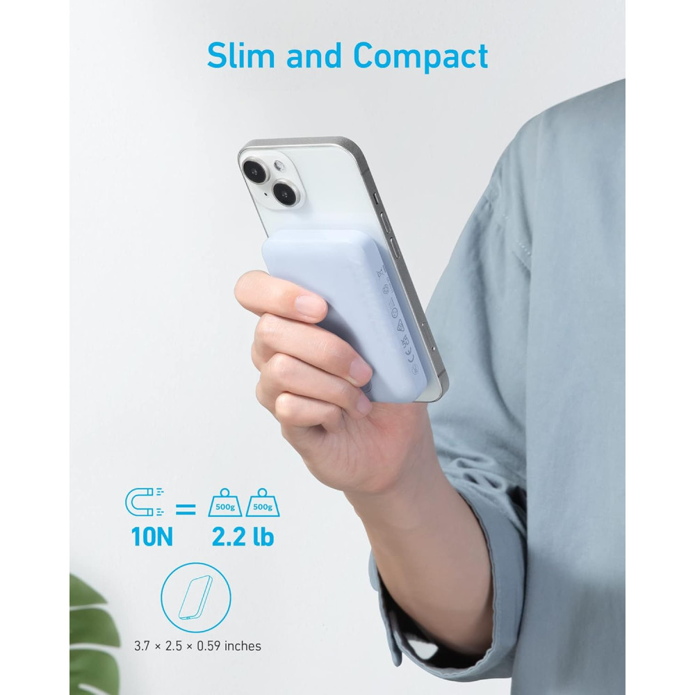 Повербанк Anker 321 MagGo 5 000mAh Magsafe
