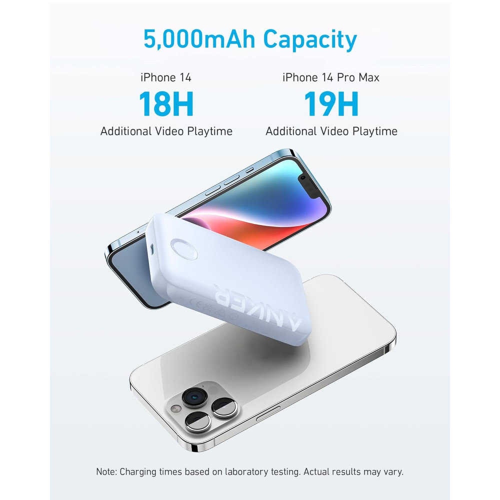 Повербанк Anker 321 MagGo 5 000mAh Magsafe