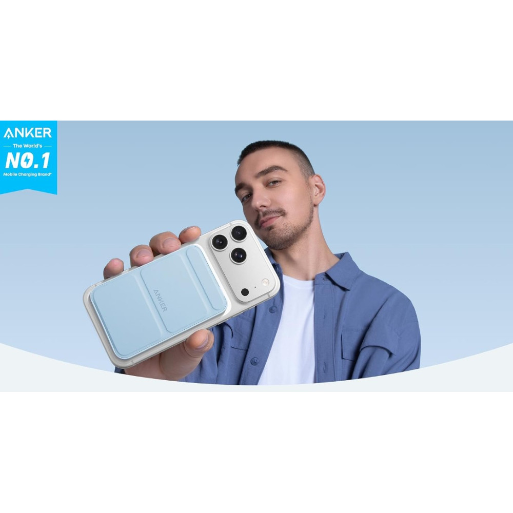 Магнитный павербанк Anker 622 MagGo 5000mAh беспроводной MagSafe