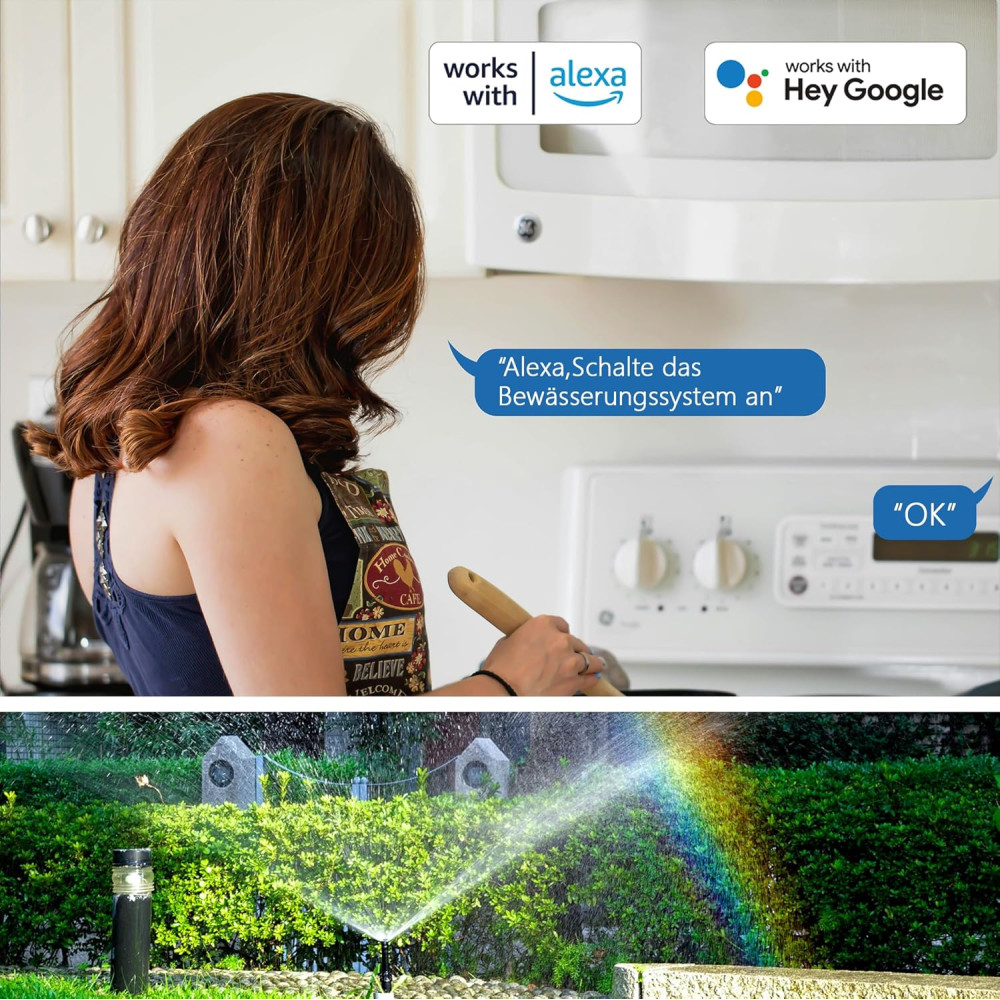 Внешняя Wi-Fi розетка ROYOUNG IP44 16A 2 4 ГГц с измерением энергии Alexa / Google Home