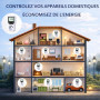 Цифровая розетка с таймером KHIYQILO KFR-053 французская версия 18 программ