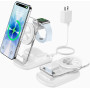 Магнитная беспроводная зарядная станция для Apple Mukiya 3в1