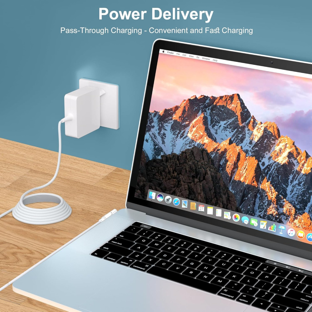 Зарядний пристрій Brekiya 60W для MacBook 