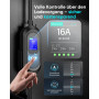 Трехфазное зарядное устройство для электромобиля 11 кВт Zyncove 6–16 А 6 м Type 2 IP67