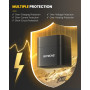 Аккумуляторные батарейки BATZONE AA 1 5V Li-ion с зарядным кейсом 8 шт 3600 mWh Type-C