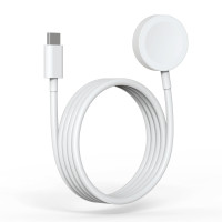 Зарядний пристрій Apple Watch, USB C довжиною 1 м, (Apple Watch Series 10/9/8/7/6/5/4/3...)
