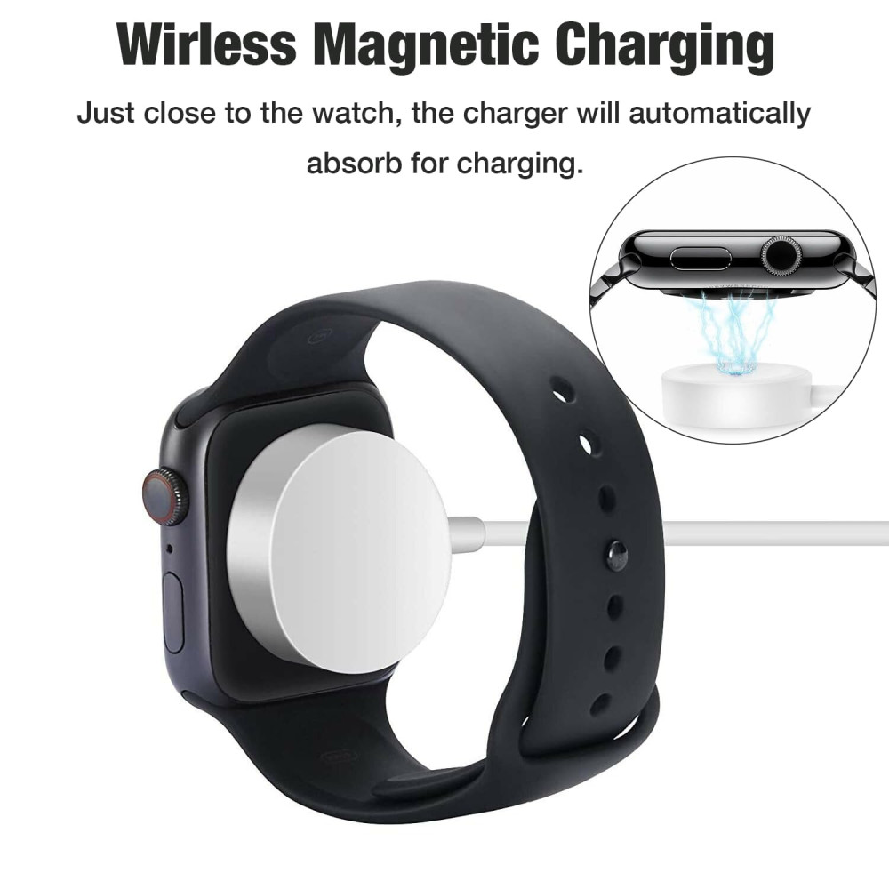 Зарядное устройство для Apple Watch, USB C длиной 1 м, (Apple Watch Series 10/9/8/7/6/5/4/3...)