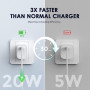 Быстрое зарядное устройство для iPhone Lynacz Original 20W USB-C