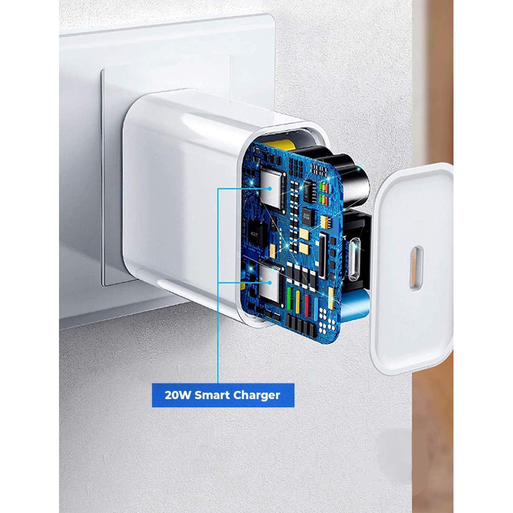 Быстрое зарядное устройство для iPhone Lynacz Original 20W USB-C