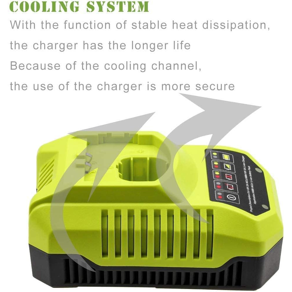 Зарядное устройство 9 6V–18V для Ryobi ONE+ 3A
