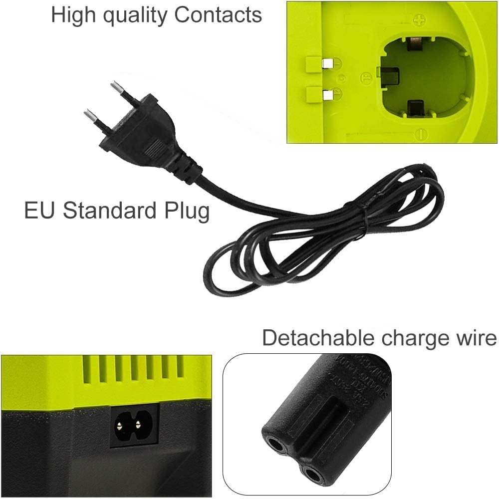 Зарядное устройство 9 6V–18V для Ryobi ONE+ 3A