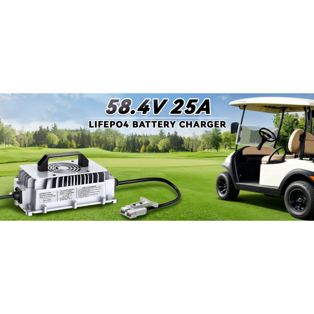 Зарядний пристрій для акумуляторів LiFePO4 Xnvua 58,4V 25A