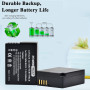 Аккумуляторы PowerTrust 2 шт + двойное USB зарядное устройство для Panasonic Lumix
