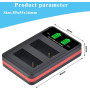 Аккумуляторы PowerTrust 2 шт + двойное USB зарядное устройство для Panasonic Lumix