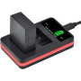 Аккумуляторы PowerTrust 2 шт + двойное USB зарядное устройство для Panasonic Lumix