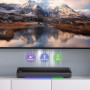 Саундбар Saiyin з сабвуфером Bluetooth Optical AUX регулювання басу для телевізора