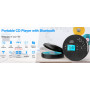 Аккумуляторный CD плеер Sunoony Bluetooth FM USB