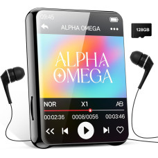 Музыкальный MP3 плеер Herbyd с Bluetooth и сенсорным экраном 128GB