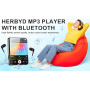 Музичний MP3 плеєр Herbyd з Bluetooth та сенсорним екраном пам’ять 128GB
