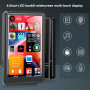 MP3-плеер Yoidesu X20 с Bluetooth, сенсорным экраном 4.0 HD, Hi-Fi-звуком