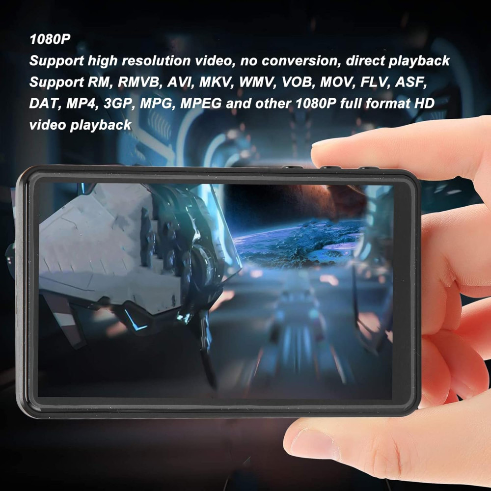 MP3-плеер Yoidesu X20 с Bluetooth, сенсорным экраном 4.0 HD, Hi-Fi-звуком