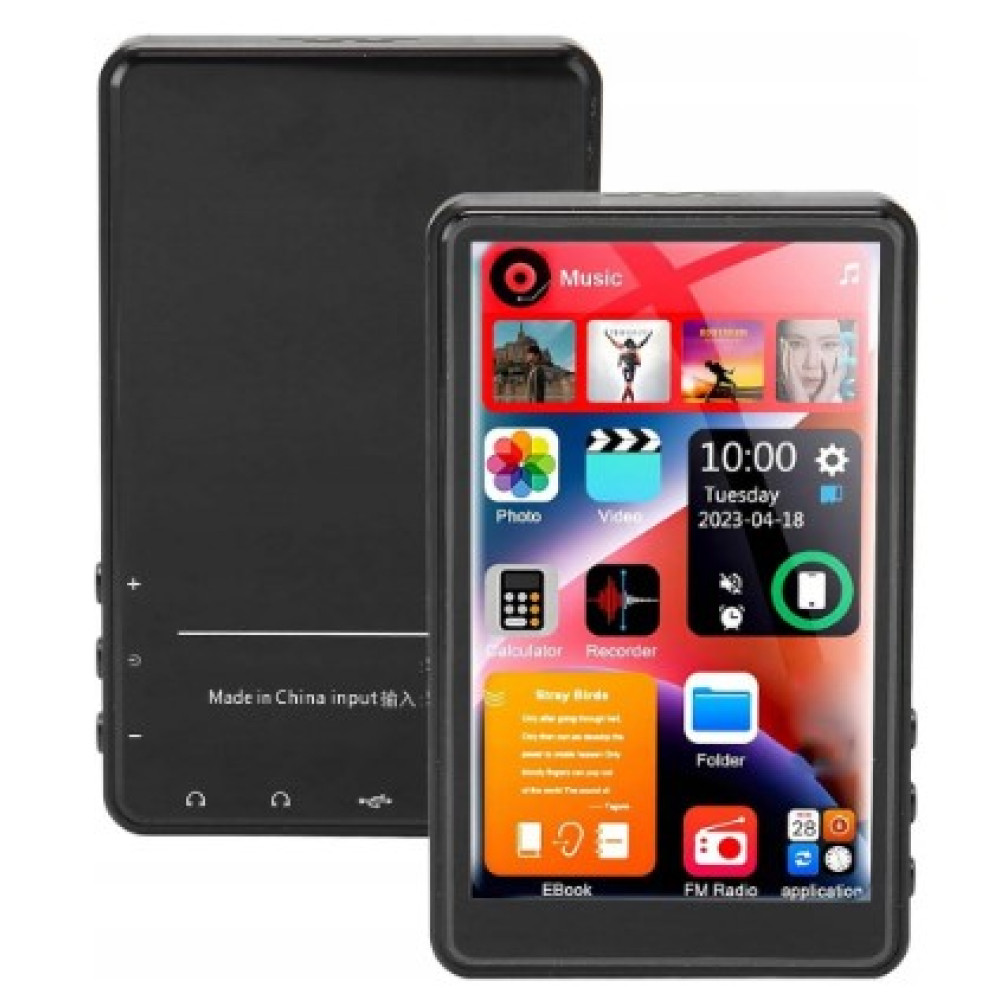MP3-плеер Yoidesu X20 с Bluetooth, сенсорным экраном 4.0 HD, Hi-Fi-звуком
