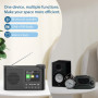Радіоприймач Monodeal з Bluetooth, TFT-дисплеєм та будильником
