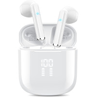 Бездротові навушники OYIB, Bluetooth 5.3, з 4 мікрофонами, шумозаглушенням, чітким дзвінком, з сенсорним керуванням