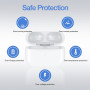 Чехол для беспроводной зарядки STCHRL, совместимый с Air Pods Pro 1-го и 2-го поколений