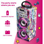 Дитяча караоке-система Party town з двома мікрофонами Bluetooth FM USB та Micro SD
