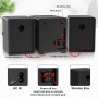 Музыкальный центр Hi-Fi микросистема LONPOO LP-886, 30 Вт CD Bluetooth USB FM AUX пульт ДУ