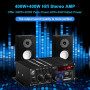 Усилитель звука Bluetooth 2×40W AK-380 HiFi USB SD FM AUX с пультом 12V